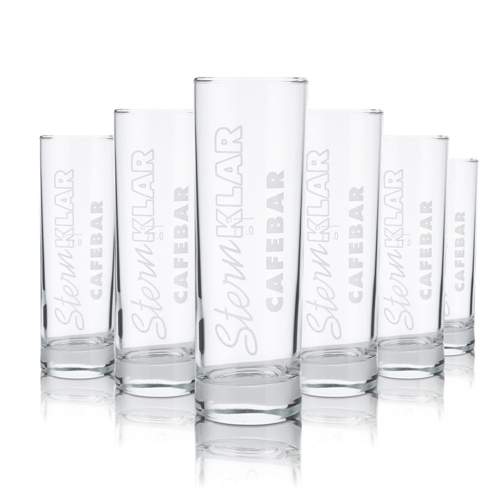 6x Steinklar Szklanka 0,22 l Longdrink Koktajl Szklanka do kawy Zestaw szklanek Bistro Cafe