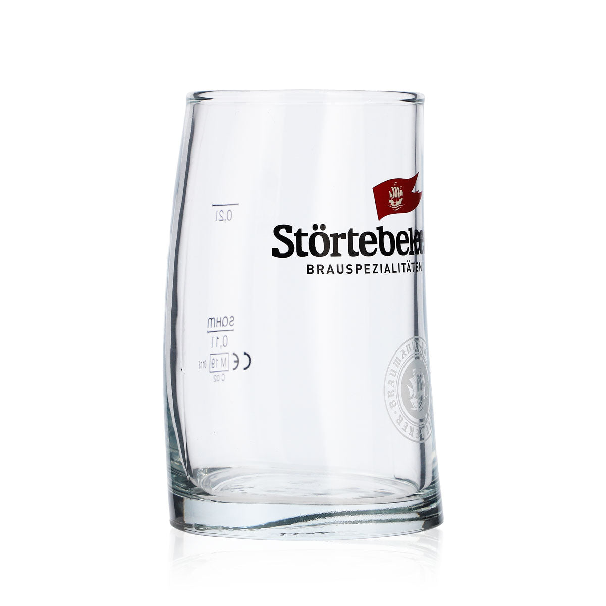 6x szklanki do piwa Störtebeker Beer Sail Glass 0,2 l, kubki Stiegel Design – Widok 3