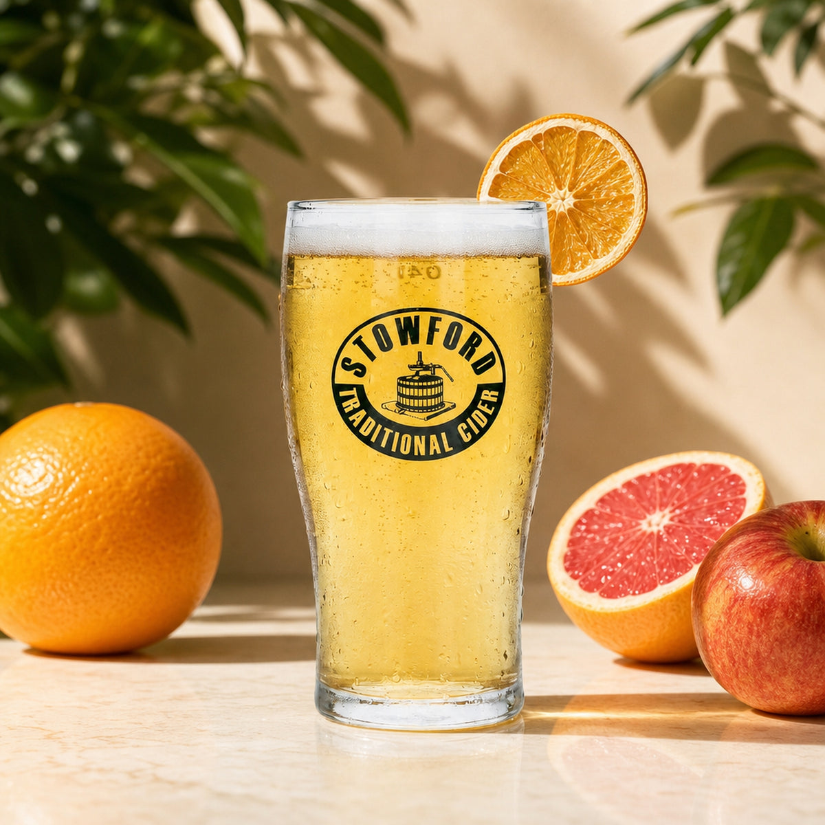 6x Stowford Cider Szklanka do piwa 0,4 l Szklanka typu pint Willi Zestaw szklanek Irish Brewery