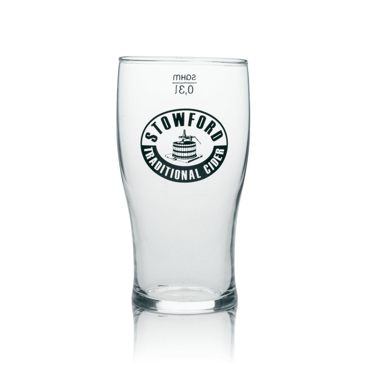 6x Stowford szklanka do cydru long drink czarne logo 300ml – Widok 2