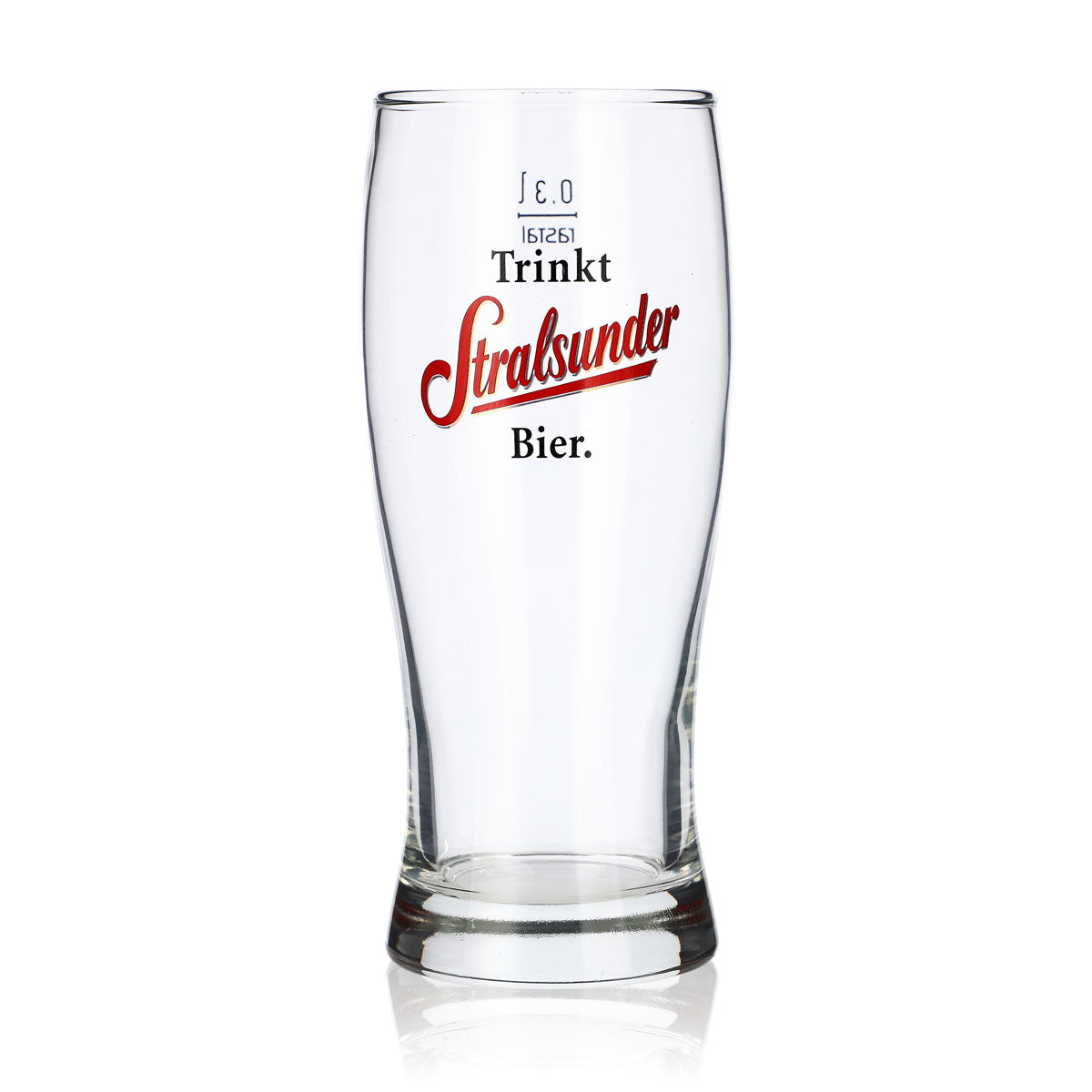 6 szklanek do piwa Willibecher Stralsunder Glas 0,3 l, zestaw browaru Hanseatische Brauerei – Widok 2