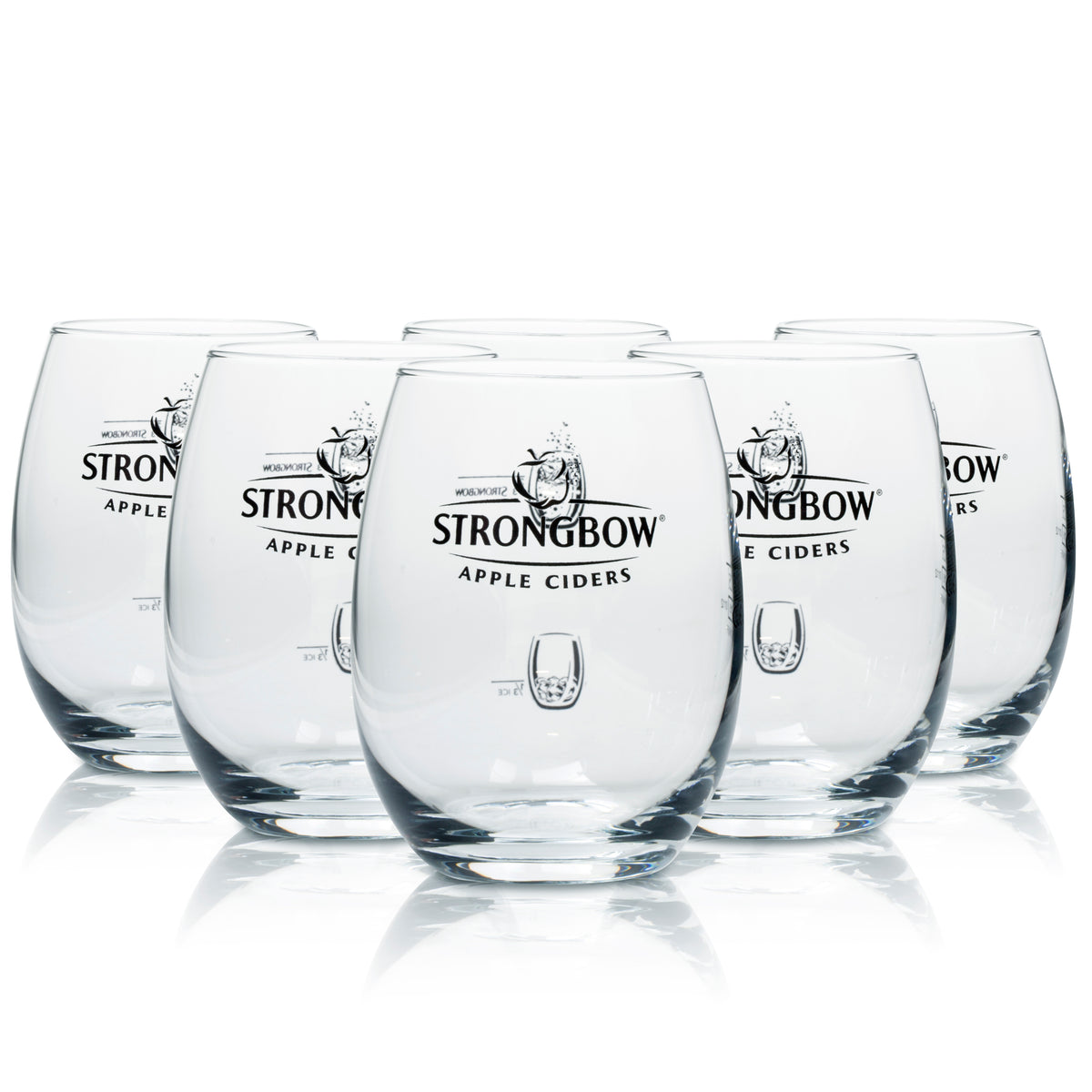 6x szklany kubek do piwa Strongbow – Widok 4