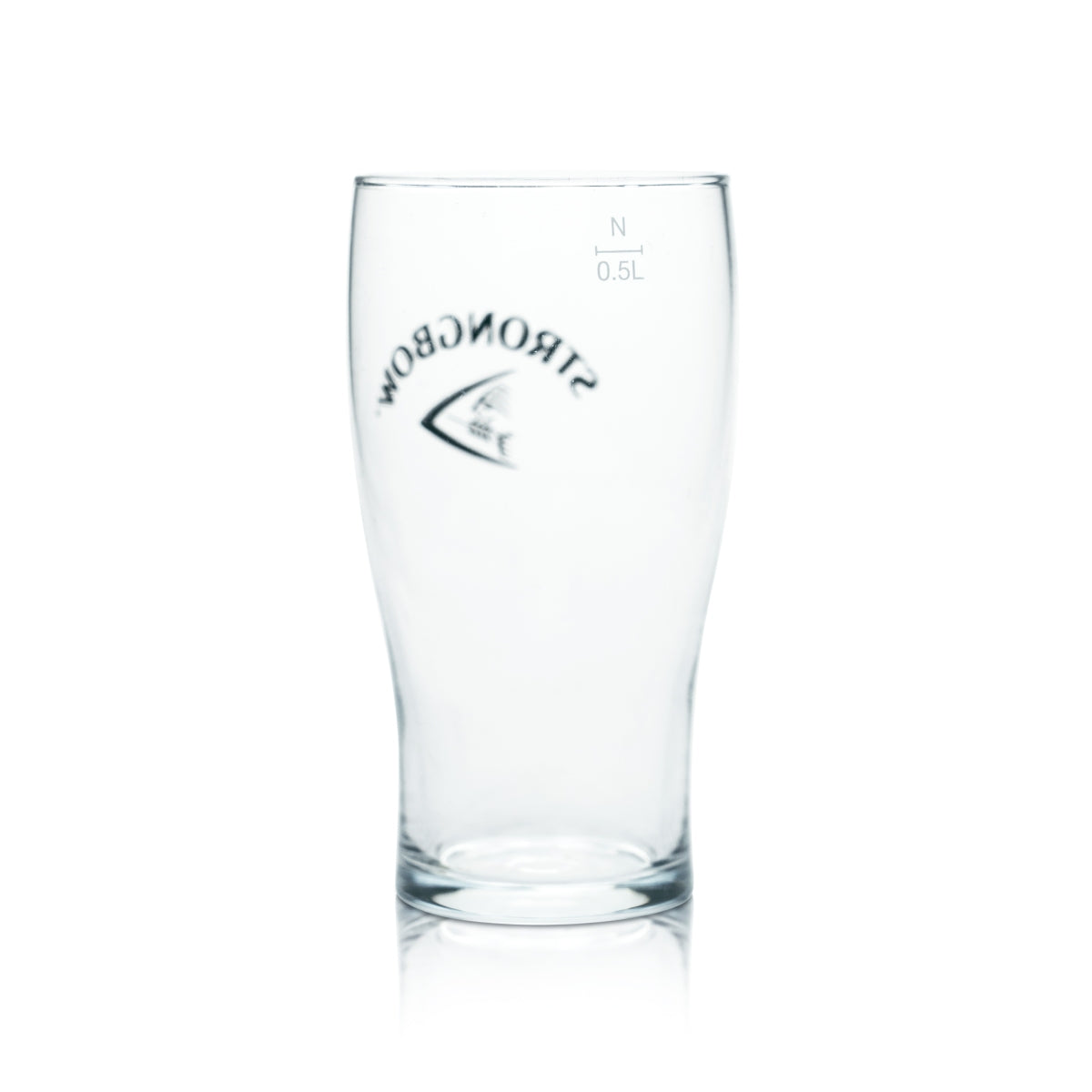 6x Strongbow Szklanka 0,5 l Pint Kielich Kubek Szklanki do cydru Jabłko Piwo Browar Gastronomia – Widok 3