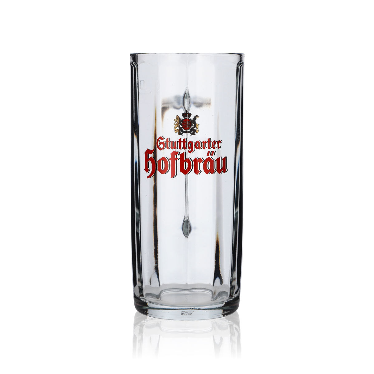 6x szklanka do piwa Stuttgarter Hofbräu 0,5 l, kufel piwny Humpen Moldau, zestaw szklanek Seidel – Widok 2