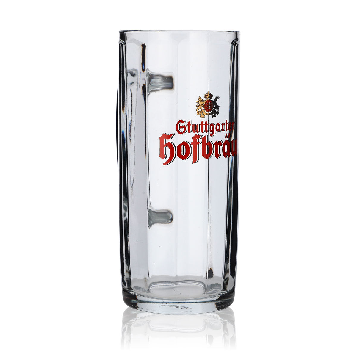 6x szklanka do piwa Stuttgarter Hofbräu 0,5 l, kufel piwny Humpen Moldau, zestaw szklanek Seidel – Widok 3