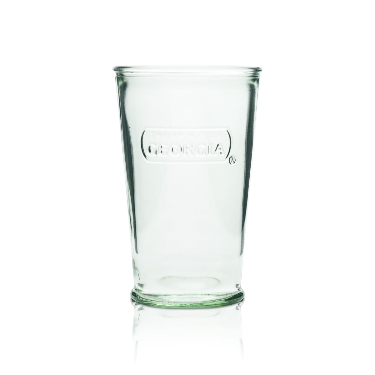 6x The Spirit Of Georgia Glass 0.2l Tumbler Green Relief Rastal Sofftdrinks Szklanka do picia wody – Widok 2