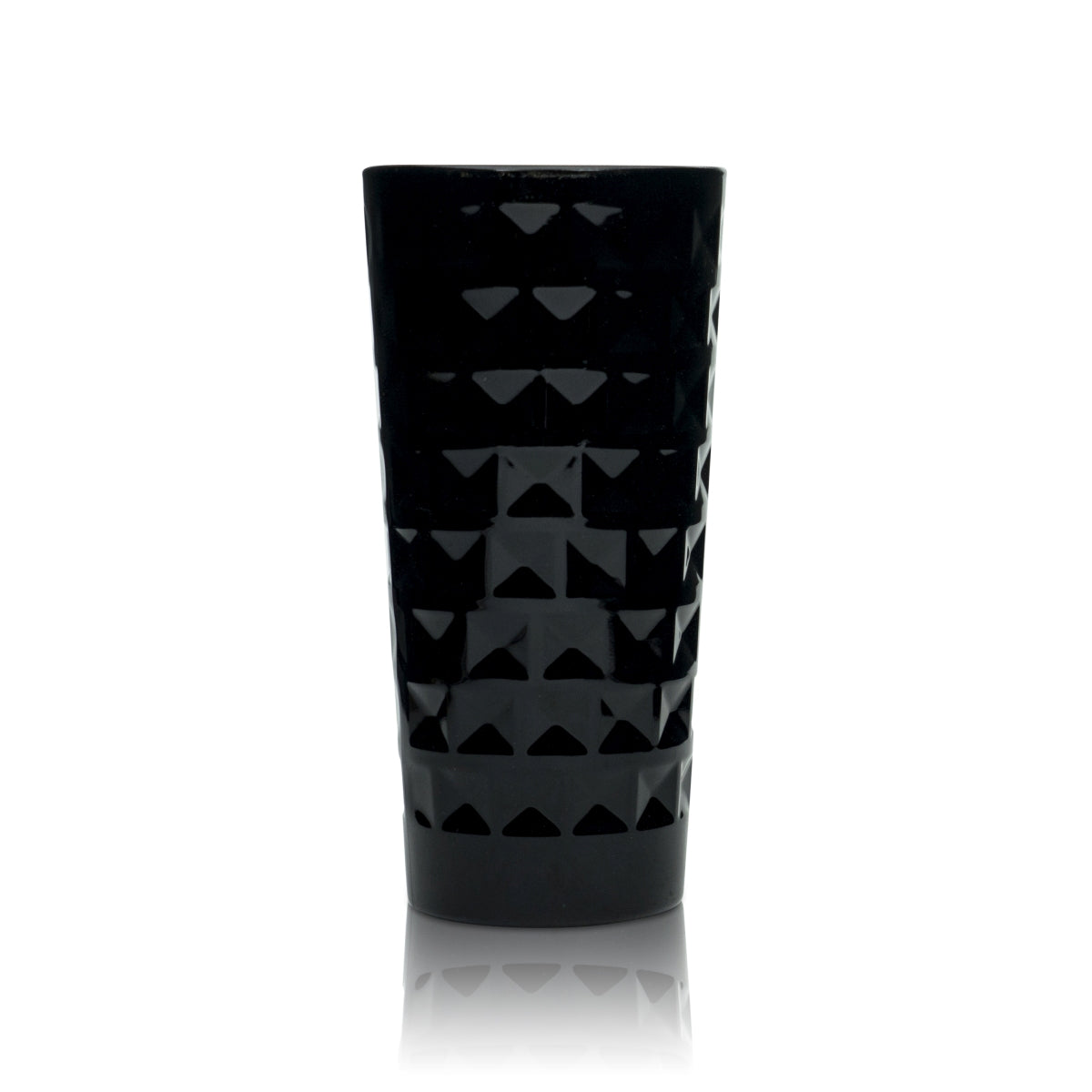 6x Three Sixty Kieliszek do wódki 0,3l Longdrink Black-Edition Relief Kieliszki koktajlowe – Widok 3