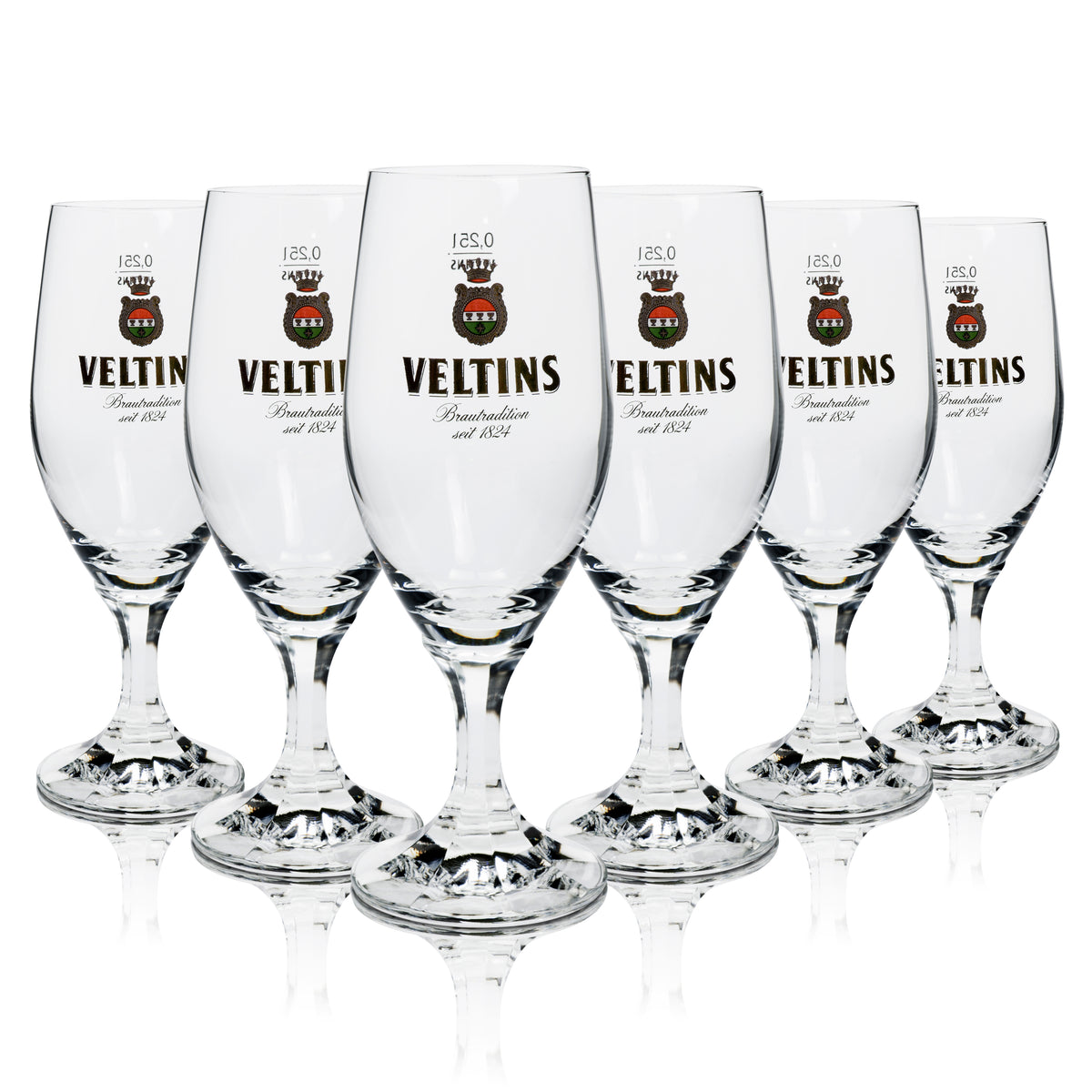 6x szklanka do piwa Veltins 0,25l goblet Ritzenhoff – Widok 5