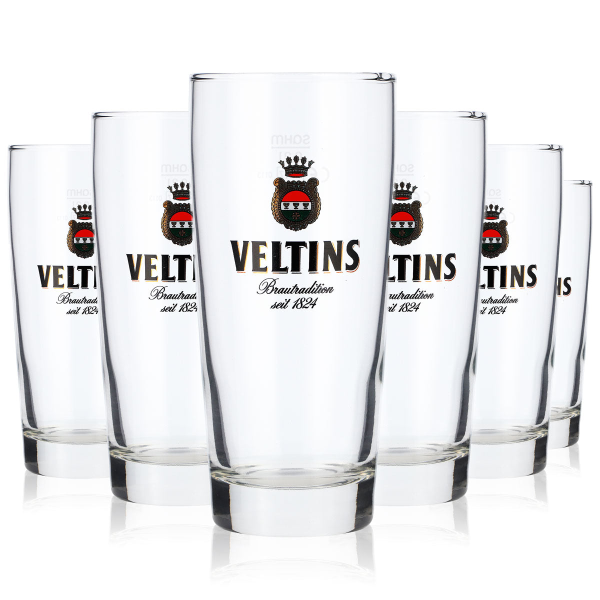 6x szklanki do piwa Veltins Szklanki Willi Szklanki do piwa 0,2 l Sahm – Widok 2