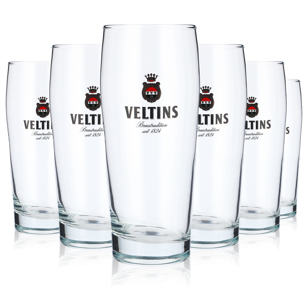 6x szklanka do piwa Veltins Willi 0,5 l Szklanki Szklanki do piwa Kubki stożkowe – Widok 6