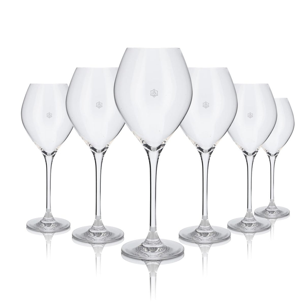 6x Veuve Clicquot Kieliszek do szampana 0,29l Zestaw kieliszków do szampana Szlachetny