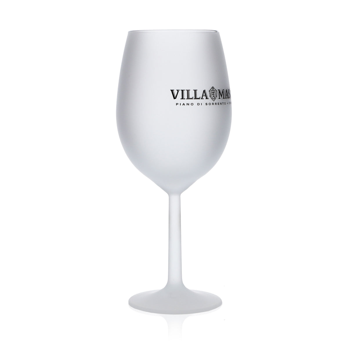 6x Villa Massa Limoncello Szklanka do wina 0,51 l satynowana „Piano di Sorrento” – Widok 3