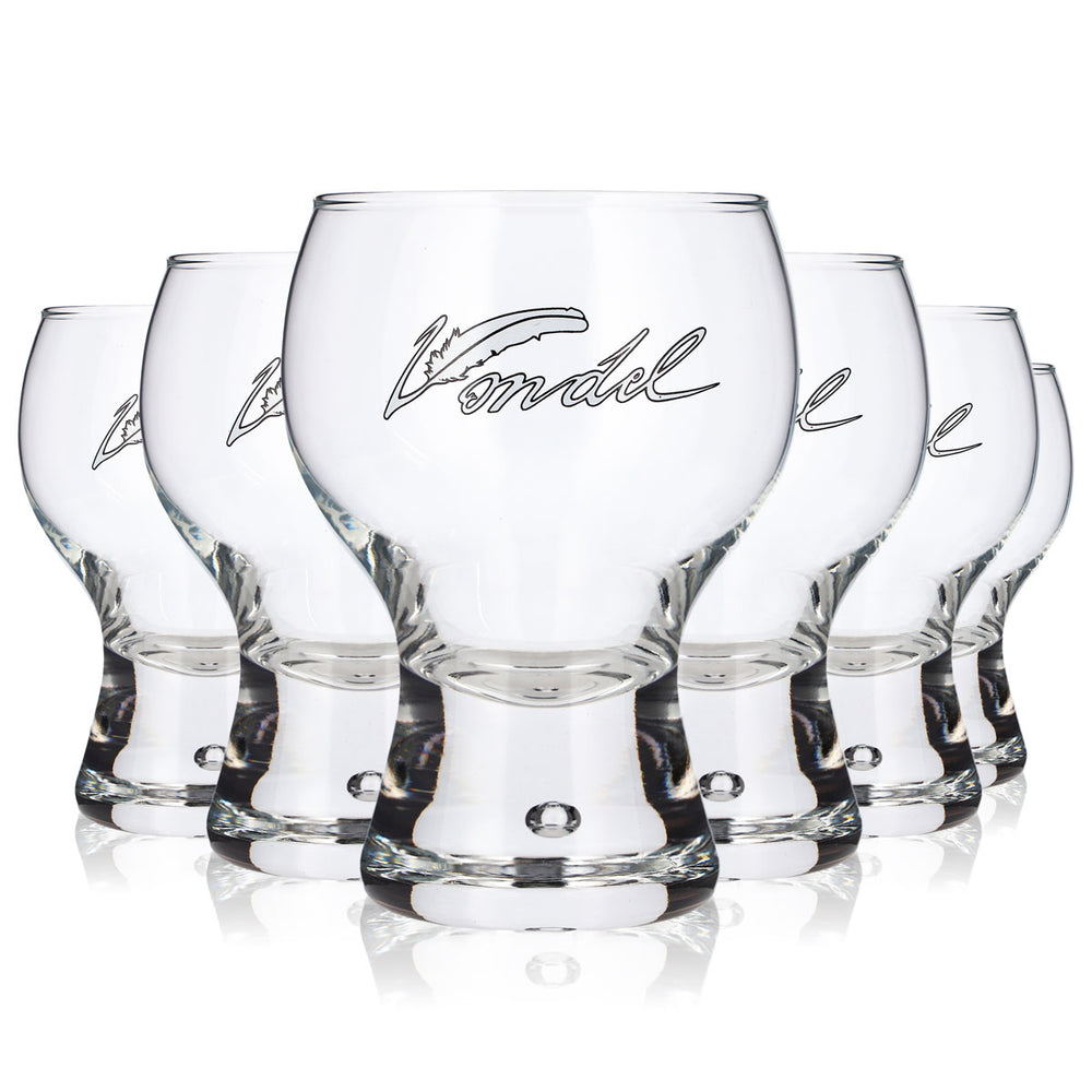 6 sztuk szklanek do piwa Vondel o pojemności 0,4 l, model „Pokal”, Durobor Cosmos