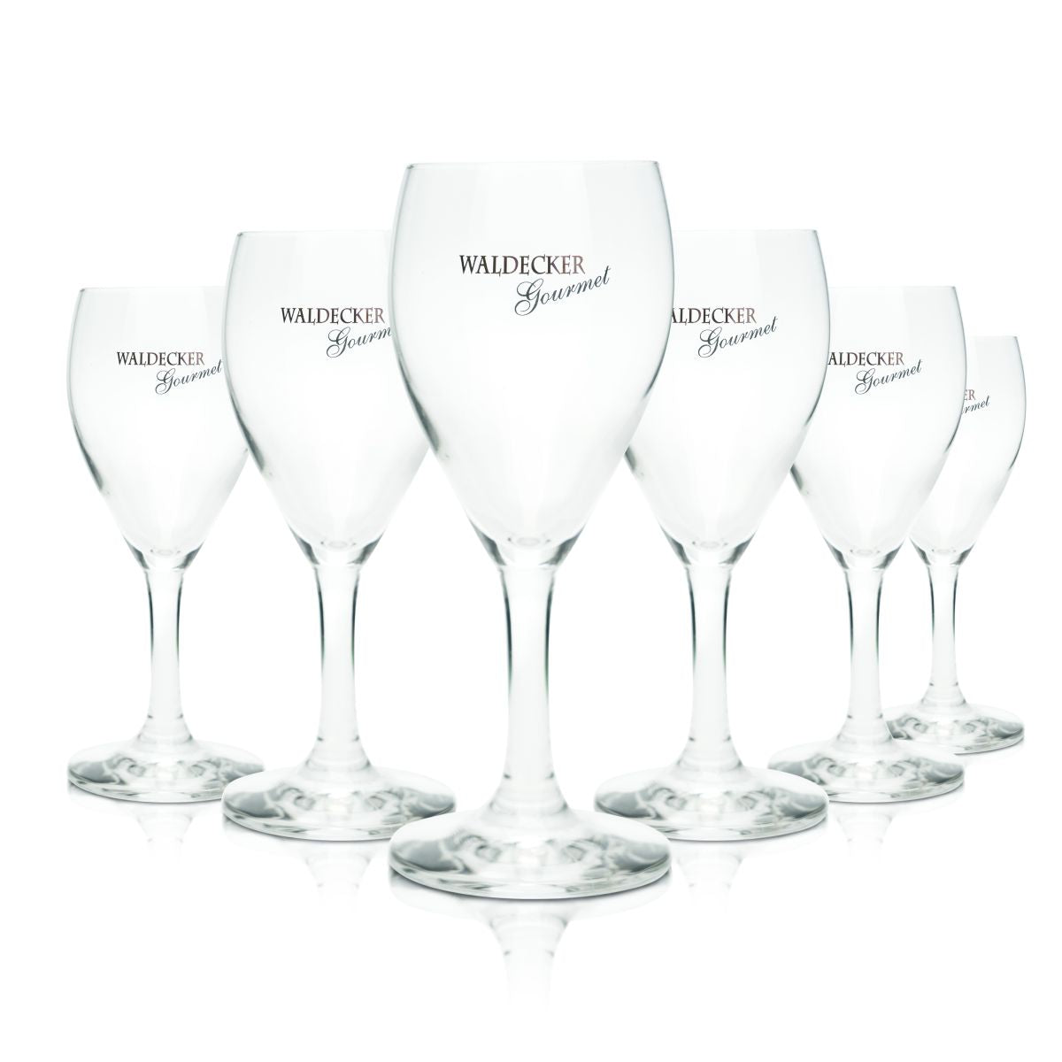 6x Waldecker szklanka do wody 0,17l pucharek do wody mineralnej dla smakoszy