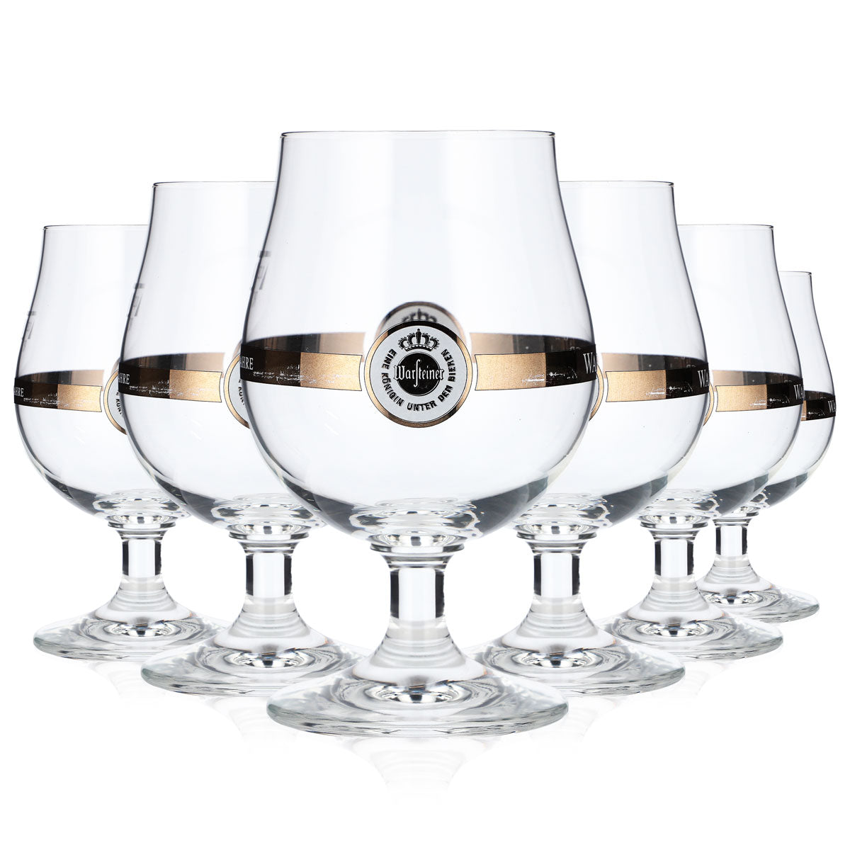 6x szklanka do piwa Warsteiner 0,25 l Szklanki do piwa Pokal Ritzenhof Bistrol Schwenker geb. – Widok 6