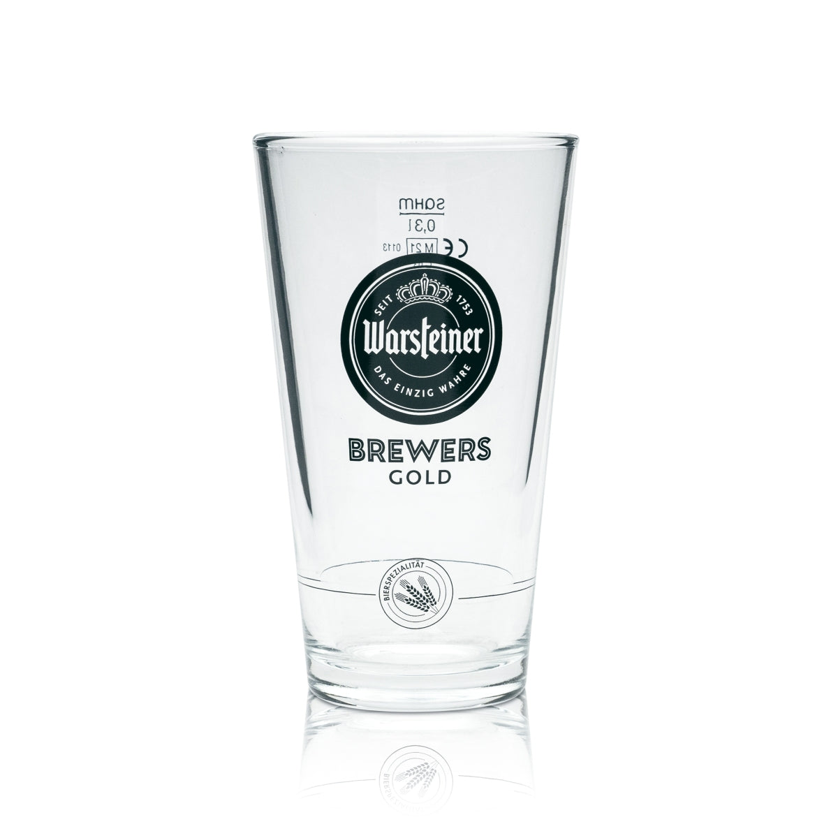 6x Szklanka do piwa Warsteiner 0,3l Kufel Brewers Gold Sahm Willi Szklanki Browarnicze – Widok 2