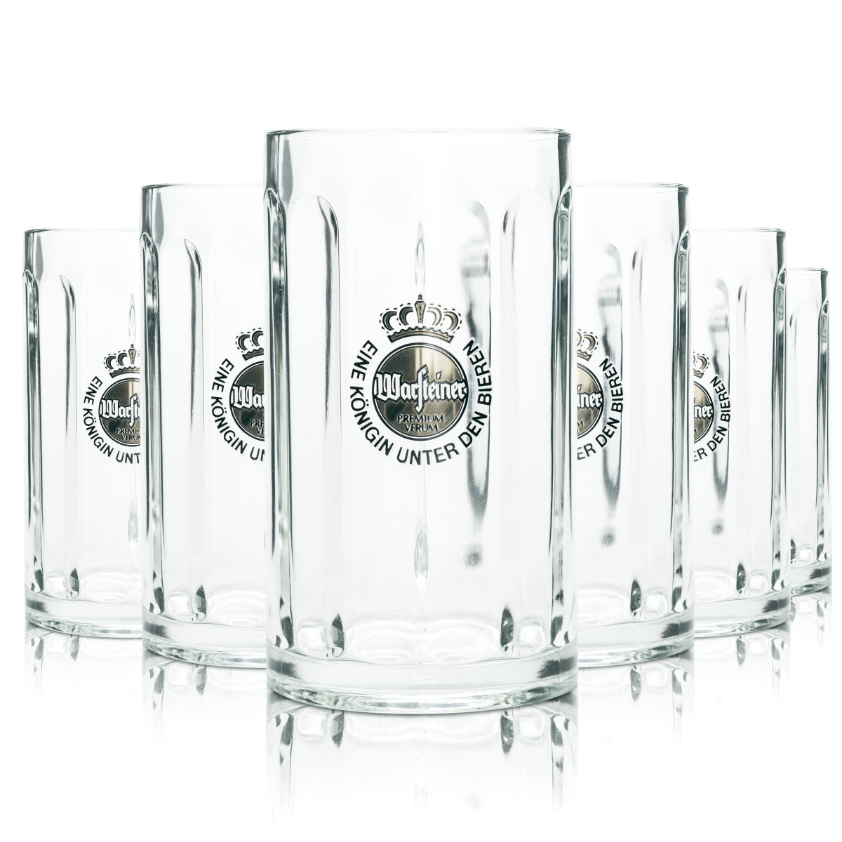 6x Warsteiner szklanka do piwa 0.5l kufel Rastal Seidel uchwyt szklanki kufle kufle Piwo