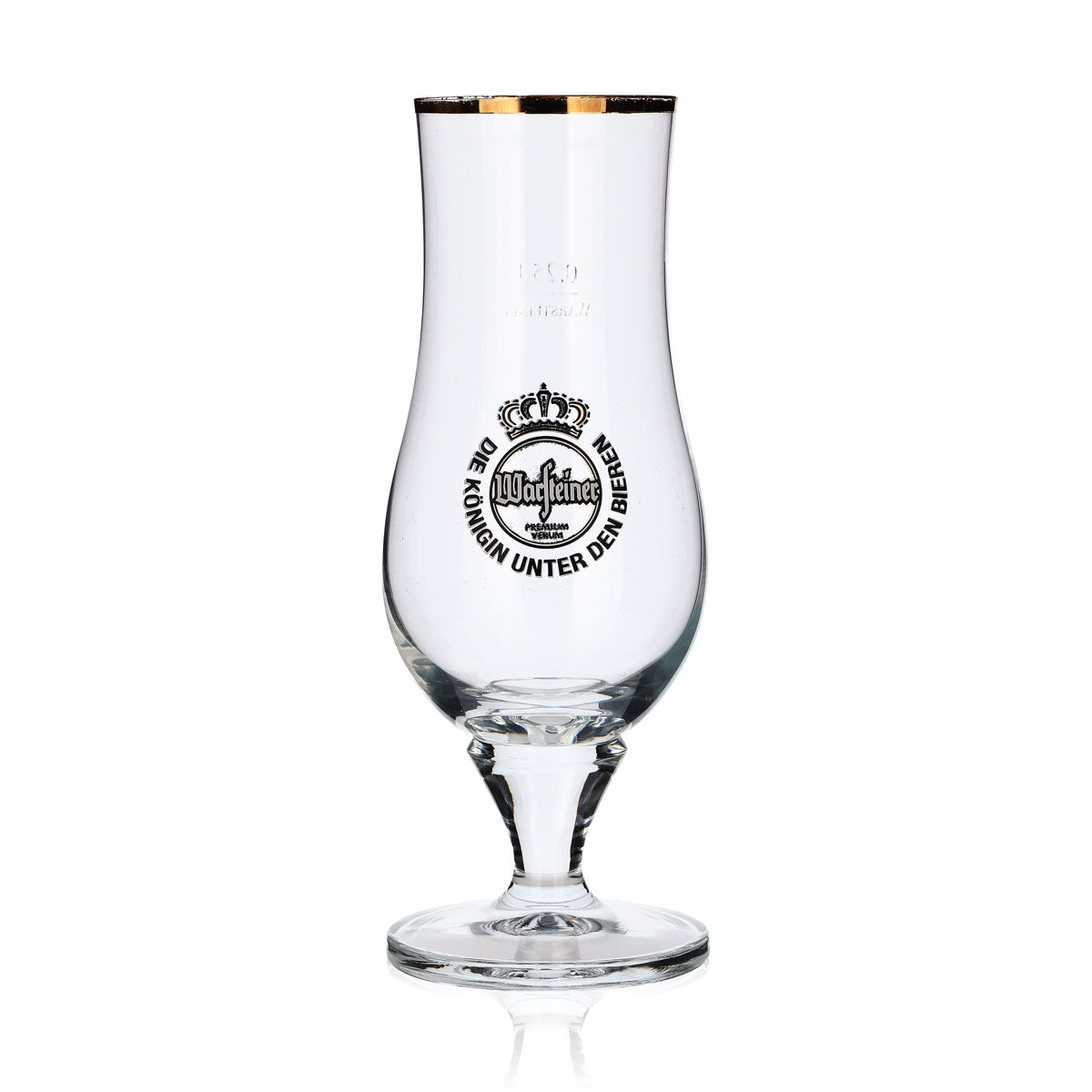 6x szklanka do piwa Warsteiner 0,25 l, gruba, z złotym brzegiem – Widok 2