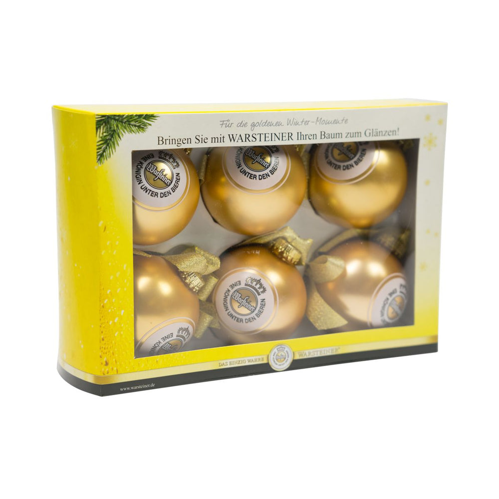 6x Warsteiner bombki choinkowe bombki choinkowe dekoracje świąteczne