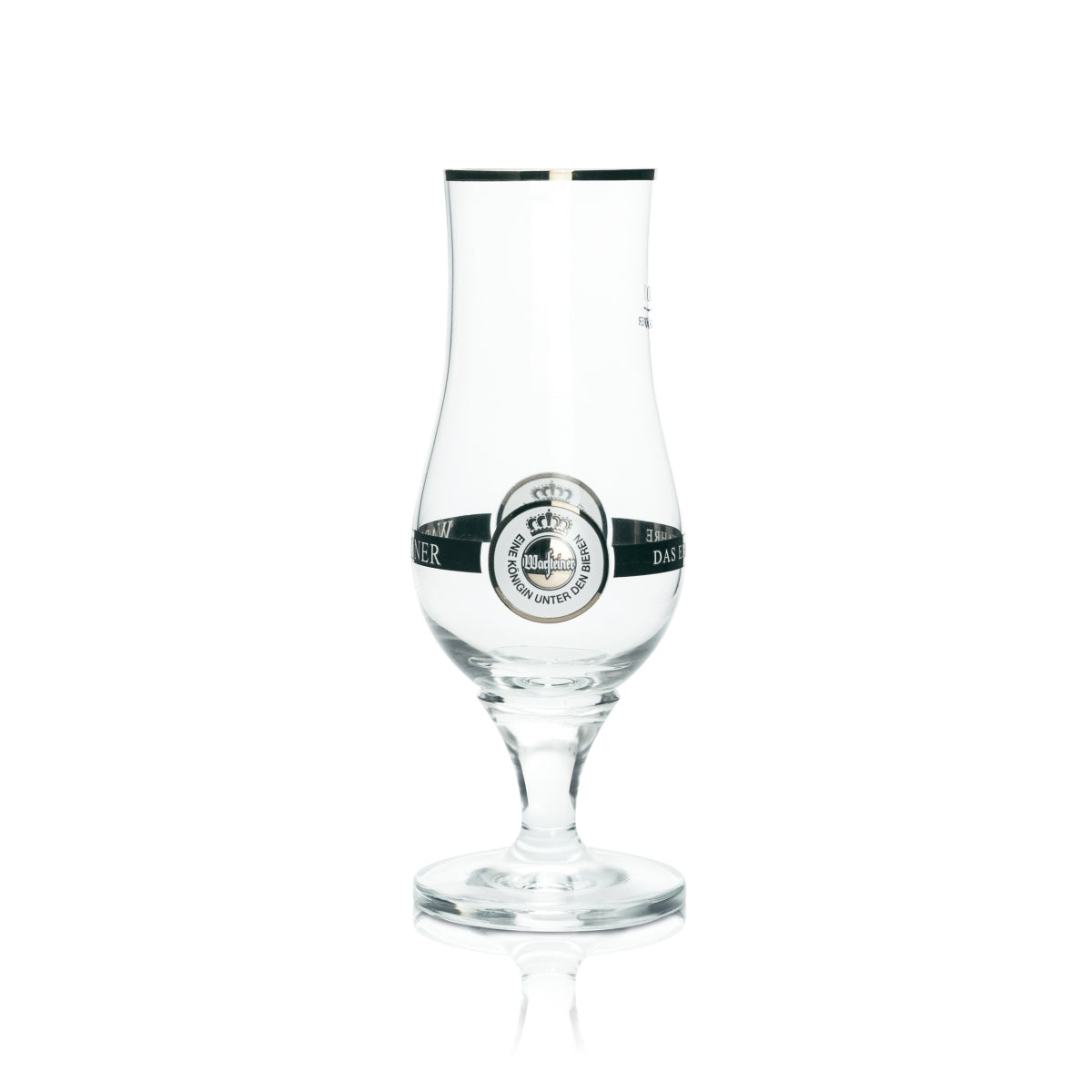 6x Warsteiner Glass 0.3l Exclusive Tulip Goblet Gold-rimmed Glasses Calibrated Gastro Bar – Widok 2