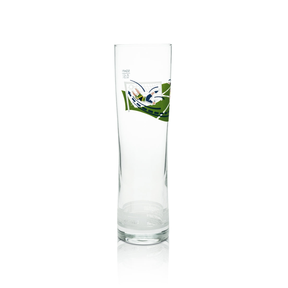 6x Szklanka do piwa Weihenstephan Tulip 0,5l Sahm Football Niemcy Jamajka – Widok 3