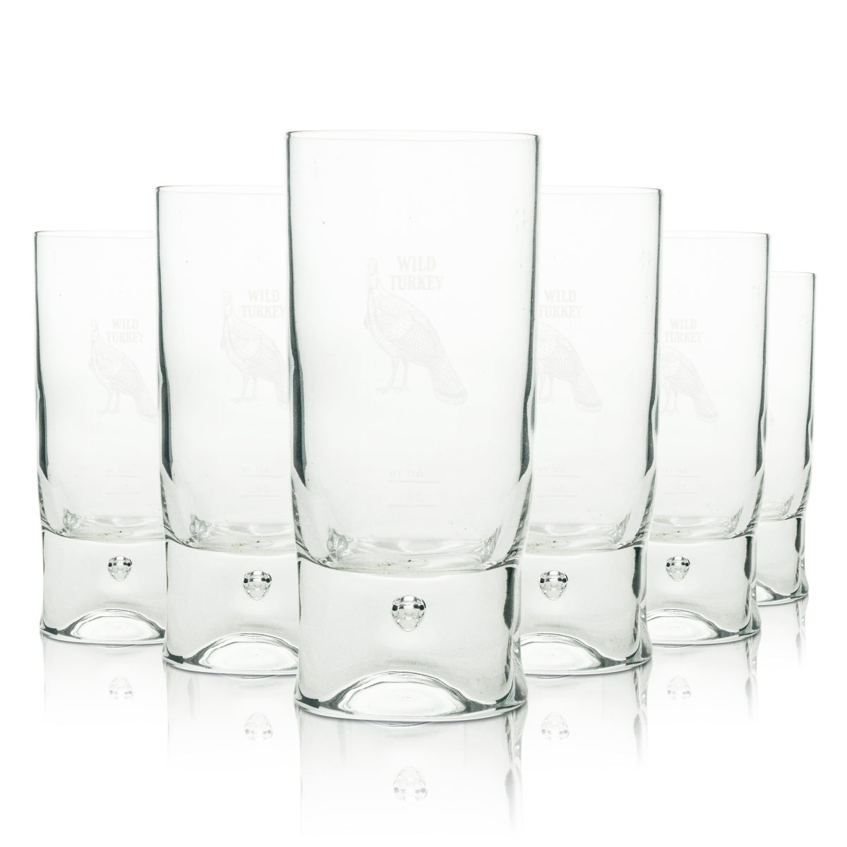 6x szklanka do whiskey WWild Turkey 0,2l szklanka do long drinków highball