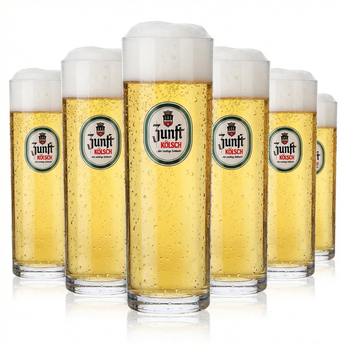 6x szklanki piwne Zunft Szklanki do piwa Kölsch Szklanki do piwa 0,25 l Szklanki do piwa Kölsch