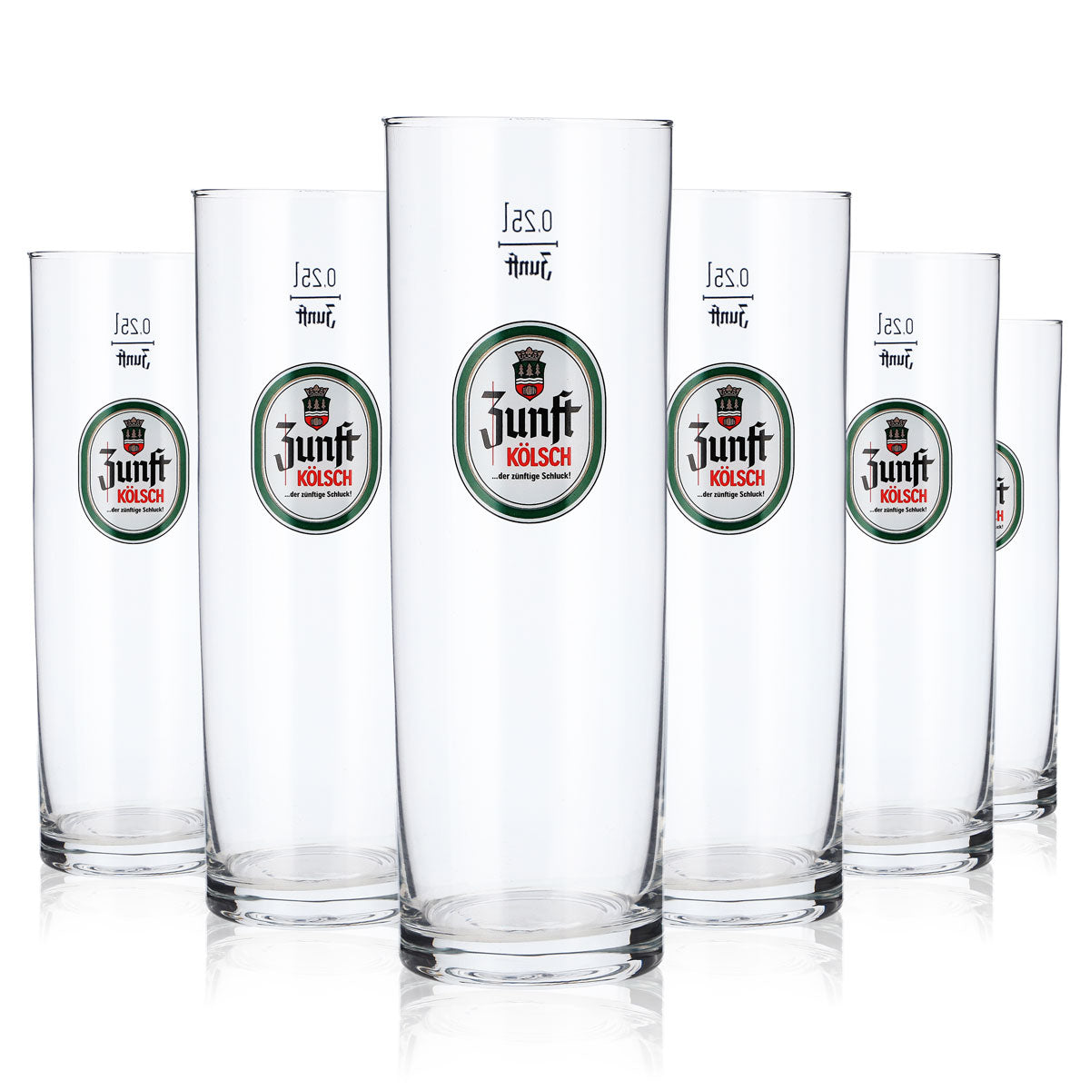 6x szklanki piwne Zunft Szklanki do piwa Kölsch Szklanki do piwa 0,25 l Szklanki do piwa Kölsch – Widok 5