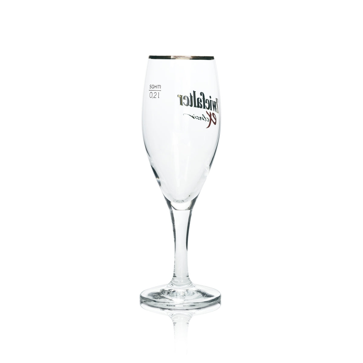 6x Zwiefalter Klosterbräu szklanka do piwa 0,2l goblet złota obręcz Sahm Exclusiv Pils szklanki tulipan – Widok 3