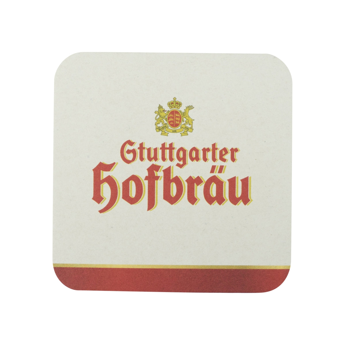 70x Stuttgarter Hofbräu podstawki pod piwo 10x10cm podstawki pod szklanki gastro biały