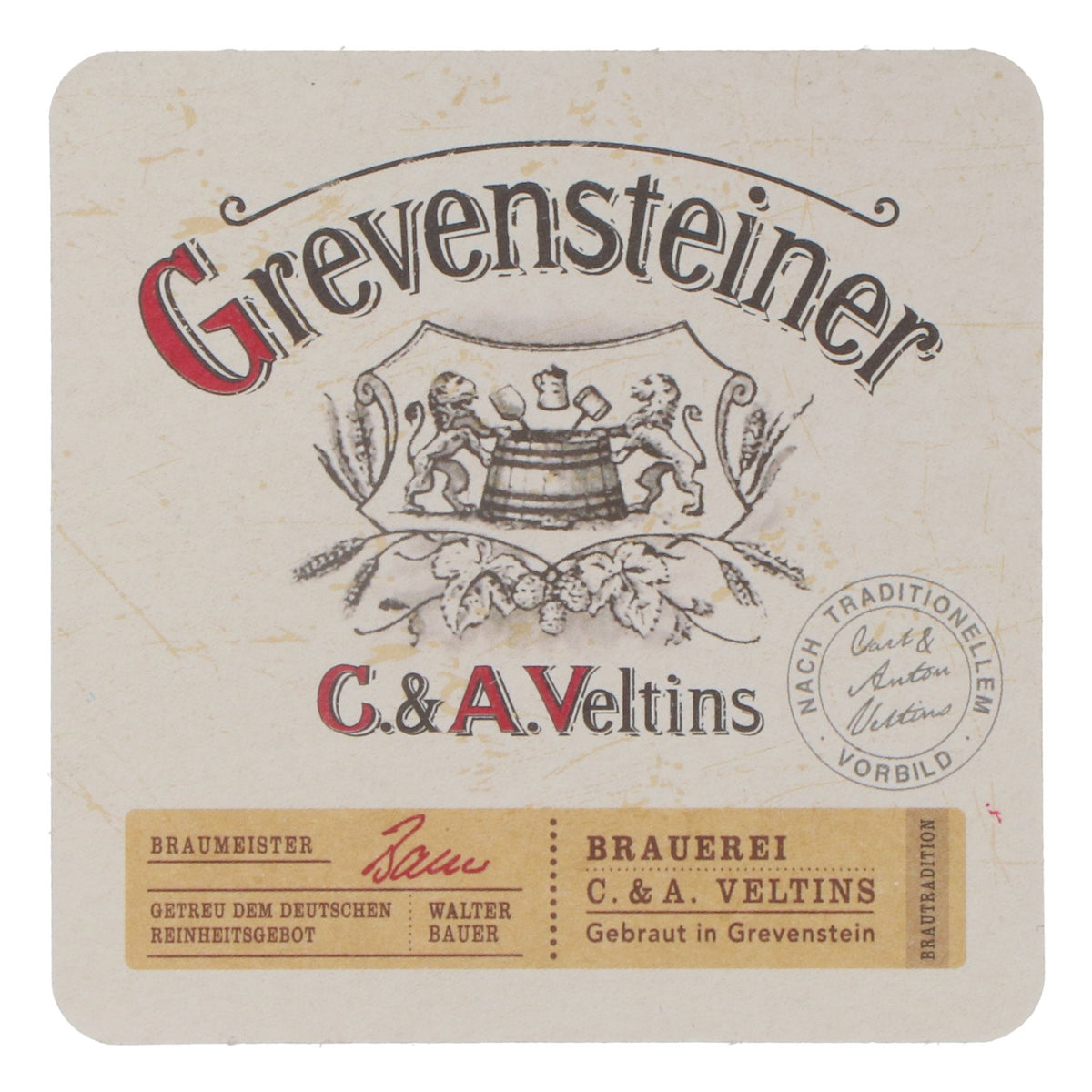 70x podkładki pod piwo Veltins Veltins/Grevensteiner 9x9 cm – Widok 4