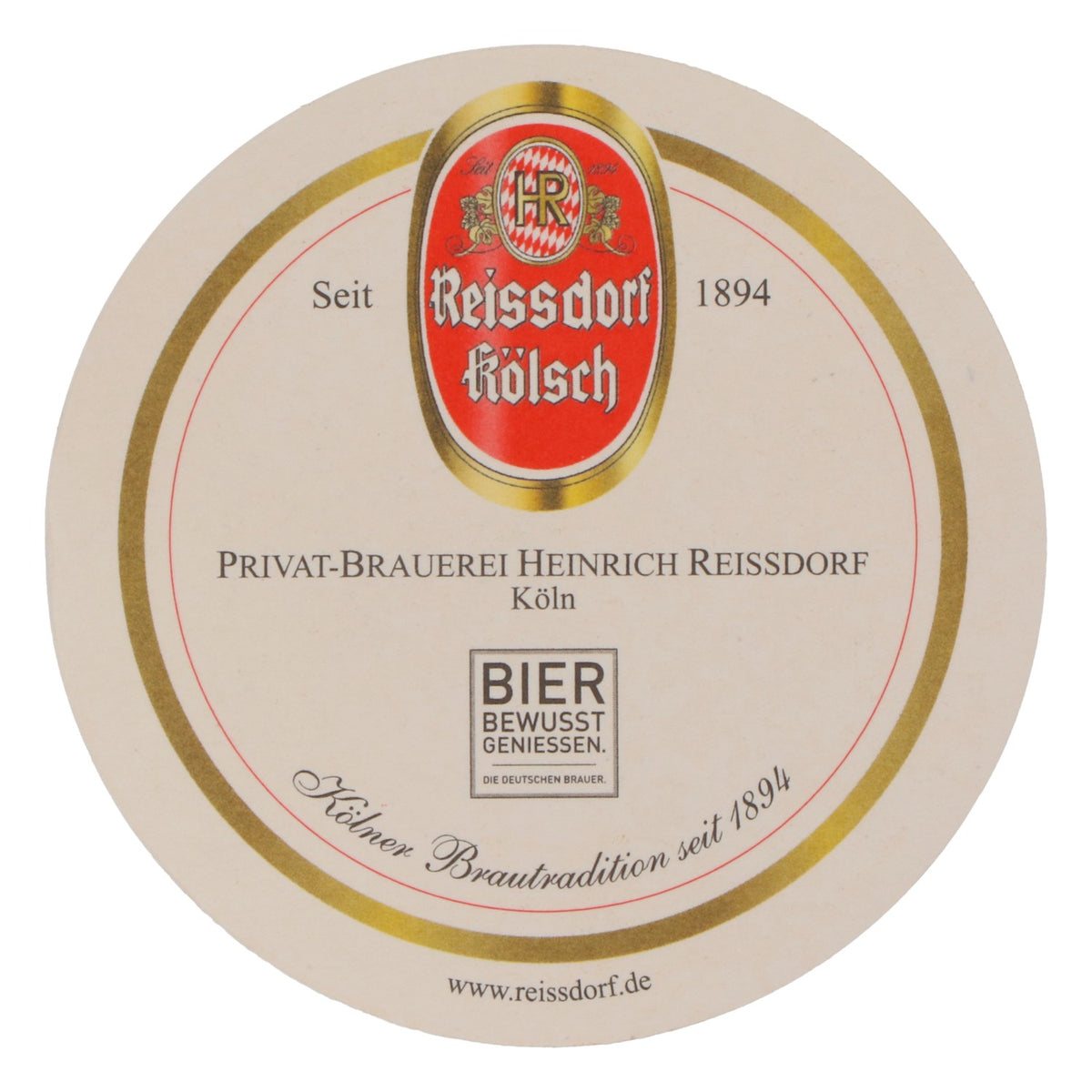 80x Reissdorf Bier Bierdeckel Podkładka pod piwo „Kölner Notgeld” 25 fenigów – Widok 4
