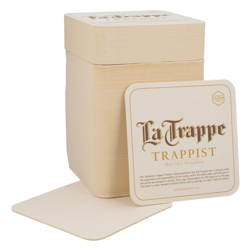 85x La Trappe Piwo Podkładki pod piwo Podkładki pod szklanki Pokrywki 9x9 cm