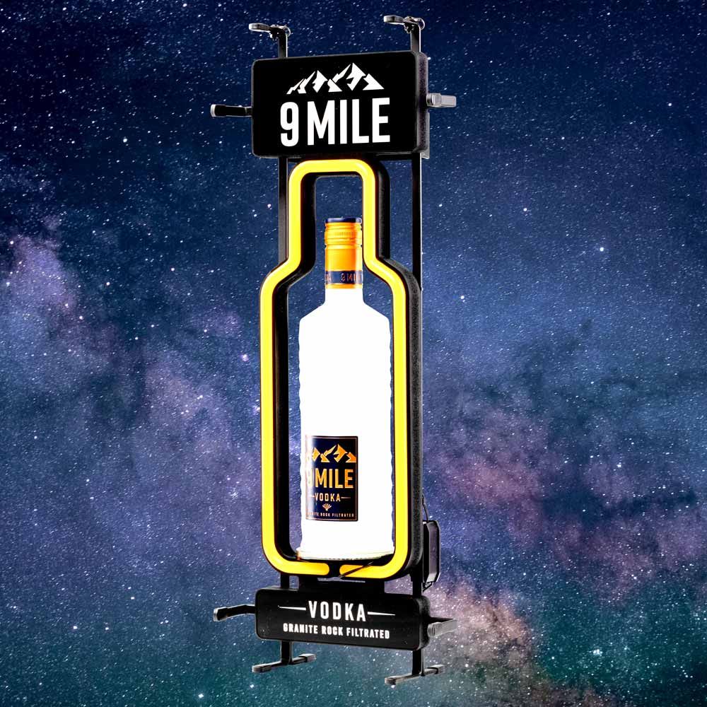 9 Mile Glorifier LED Bottleglorifier Stojak na butelki Stojak na butelki Dekoracja Bar Show