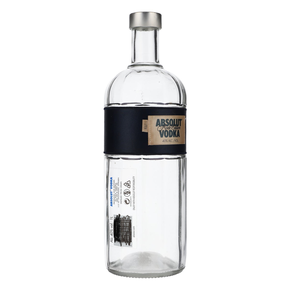 Absolut Vodka Butelka pokazowa Butelka dekoracyjna z prawdziwego szkła Butelka pokazowa Butelka pokazowa 1,0 l – Widok 2