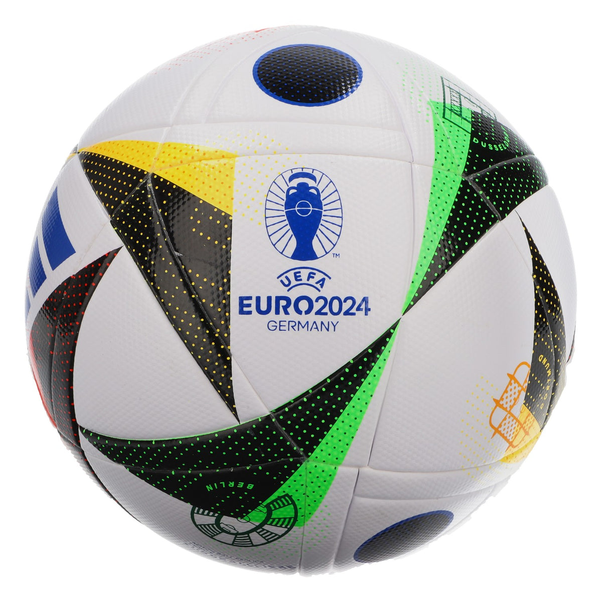 Piłka nożna Adidas EM2024 Piłka uliczna 350 g UEFA EURO 2024 Replika piłki meczowej
