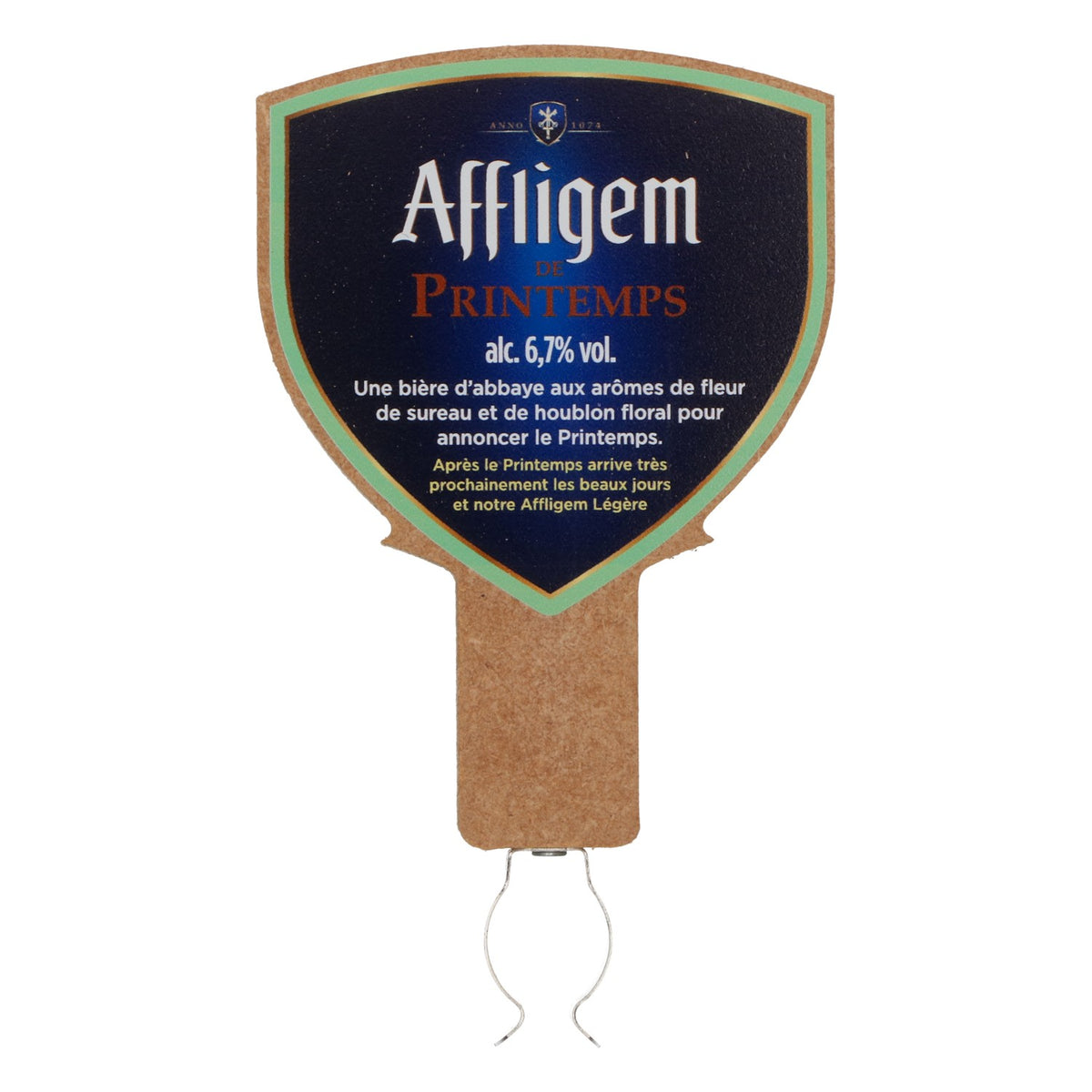 Tabliczka na kran do piwa „Affligem” – Widok 2