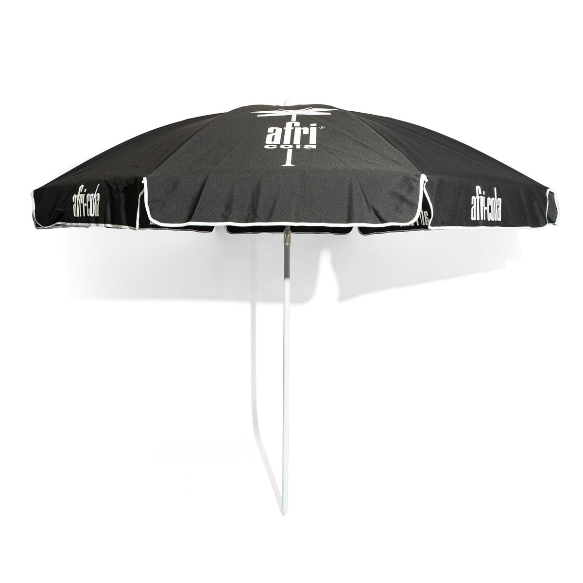 Afri Cola Napój bezalkoholowy Parasol przeciwsłoneczny Białe logo – Widok 2