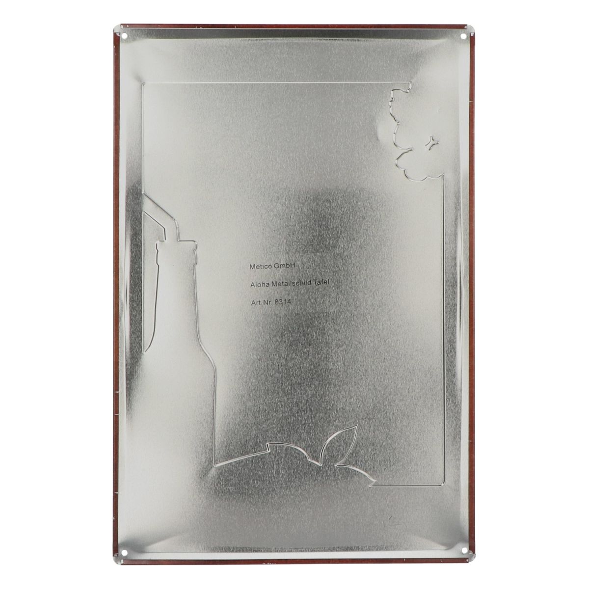 Tablica reklamowa Aloha Lemonade 40x25cm tablica kredowa tablica reklamowa Hawaje merch ścienny – Widok 2