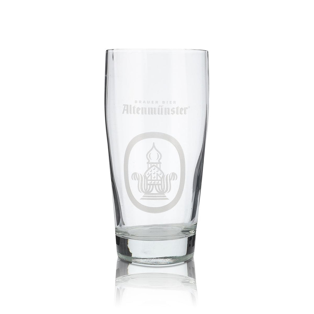 Szkło Altenmünster 0,5l szklanka do piwa kufel Willi zestaw szklanek z reliefowym szlifem