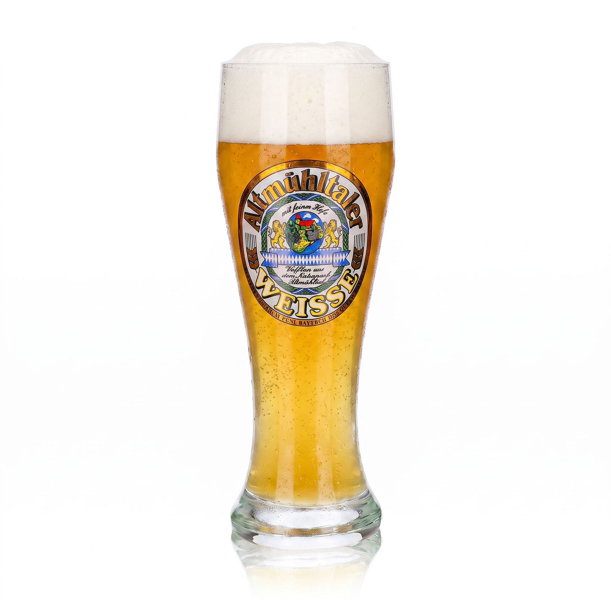 Szklanka do piwa Altmühltaler, 0,3 l, puchar, Weisse Ruhr, kryształ, relief