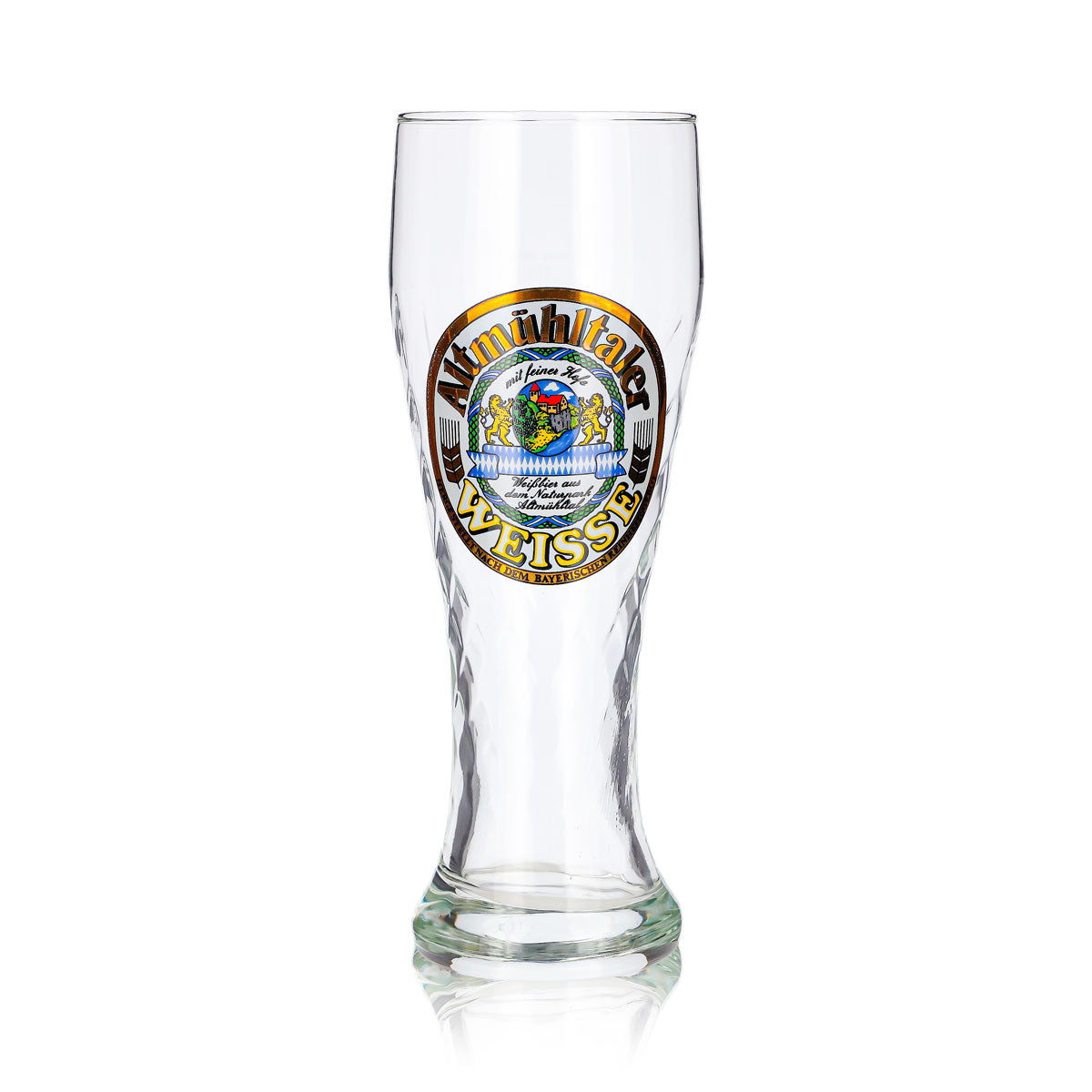 Szklanka do piwa Altmühltaler, 0,3 l, puchar, Weisse Ruhr, kryształ, relief – Widok 2