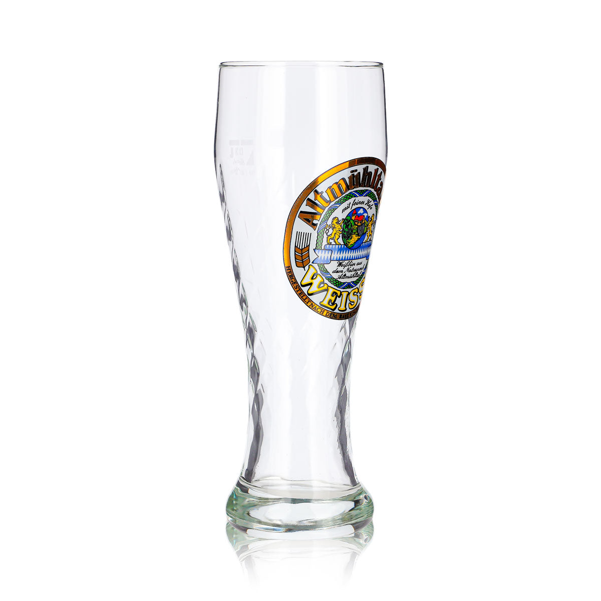 Szklanka do piwa Altmühltaler, 0,3 l, puchar, Weisse Ruhr, kryształ, relief – Widok 3