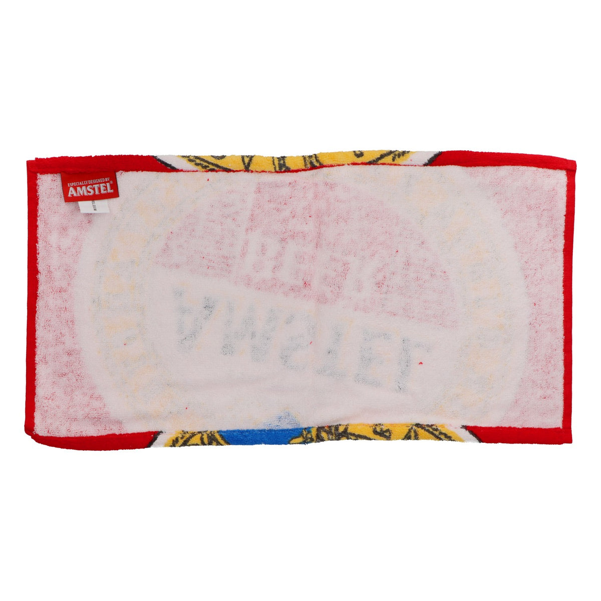 Ręcznik barowy Amstel Bartowel 49 x 26 cm, czerwony, bawełna – Widok 3