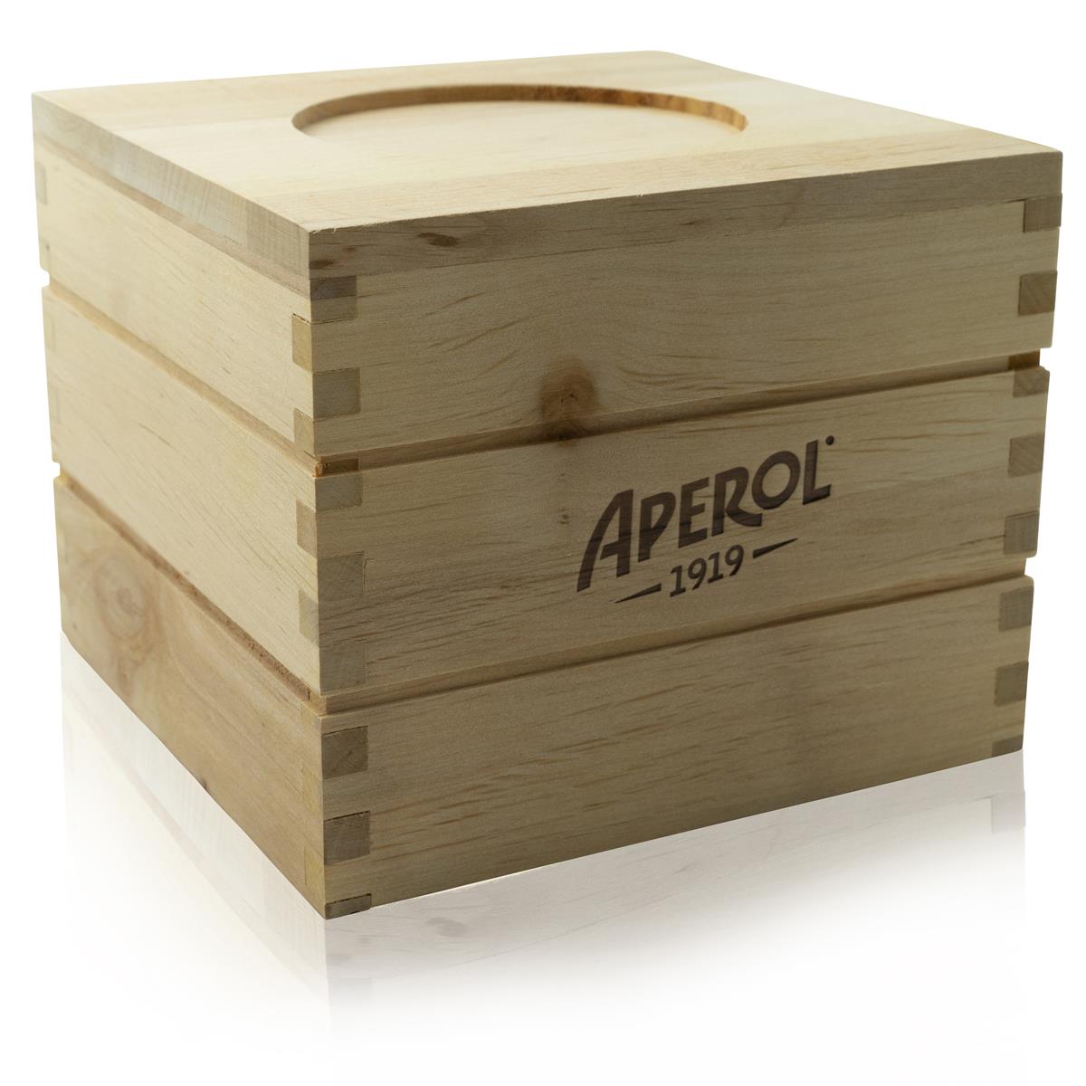 Aperol Spritz Display Box Bottle Presenter Stand Tabel Barrel Glorifier