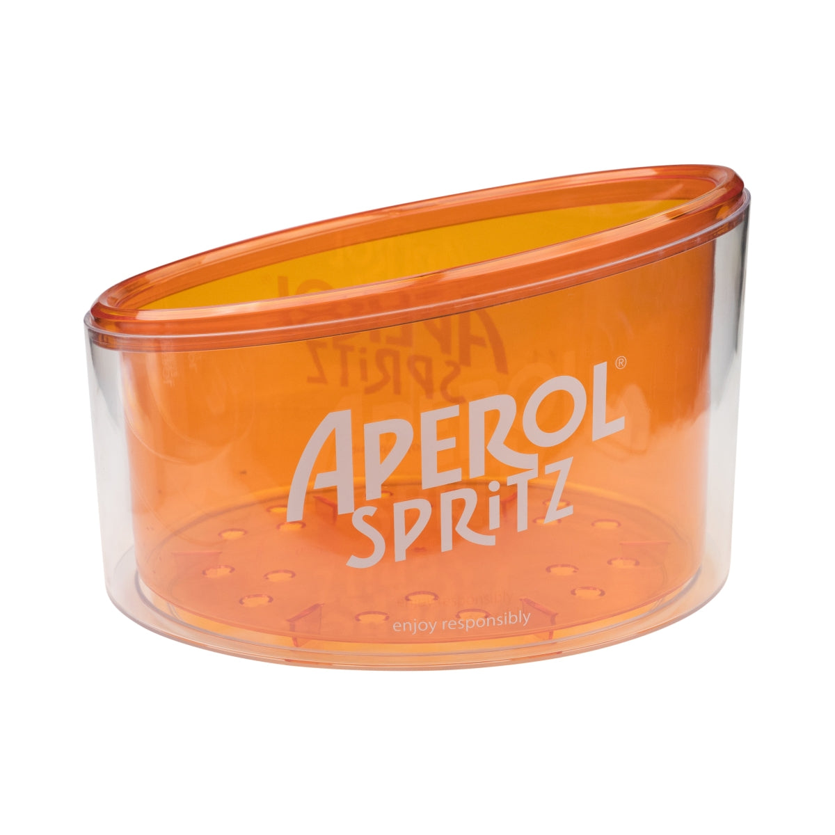 Aperol Spritz chłodziarka na kostki lodu pudełko na butelki chłodziarka na lód dwuścienny bar – Widok 5