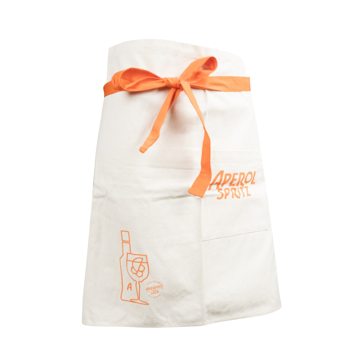Aperol Spritz Fartuch Belly Tie Fartuch barmański Gastro Kelner Bar – Widok 2
