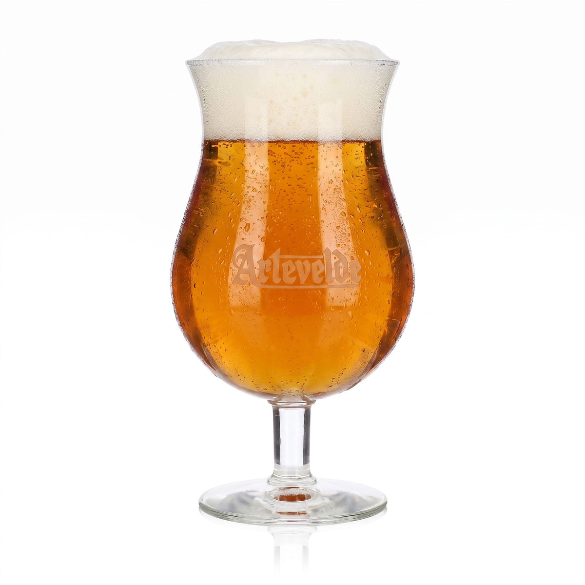 Szklanka do piwa Artevelde 0,6 l, puchar z białym logo