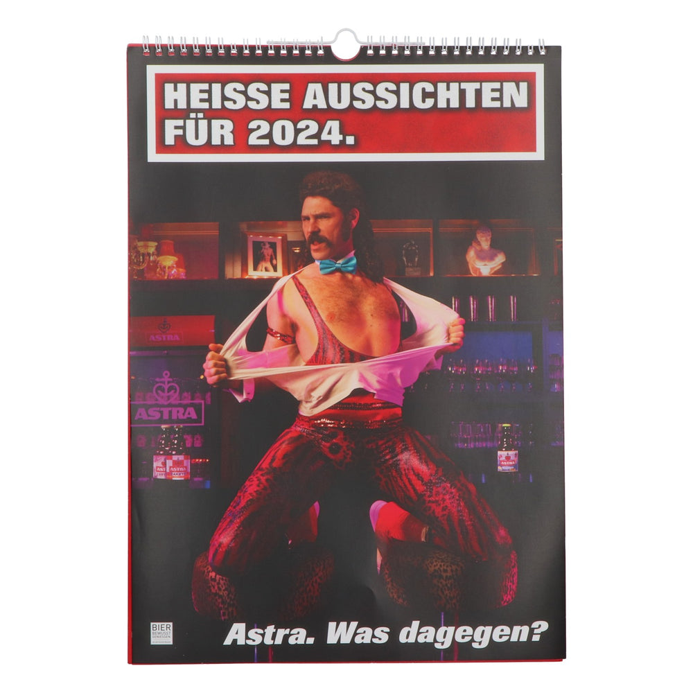 Kalendarz ścienny Astra Bier Dekoracja ścienna Gorące perspektywy na rok 2024