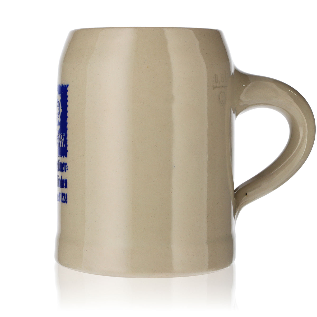 Kufel do piwa Augustiner Kufel kolekcjonerski Kufel 0,5 l Kufel ceramiczny Beżowy – Widok 5